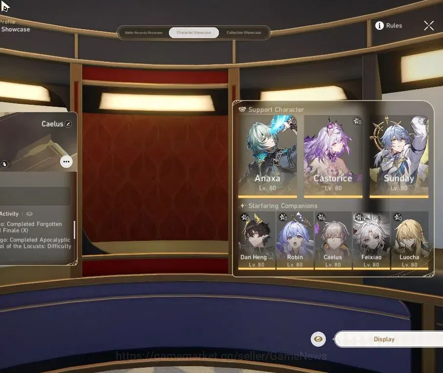 Honkai Star Rail Accounts Asia|TL 68|Free GI|15 Limited|[Castorice,Evernight image 2