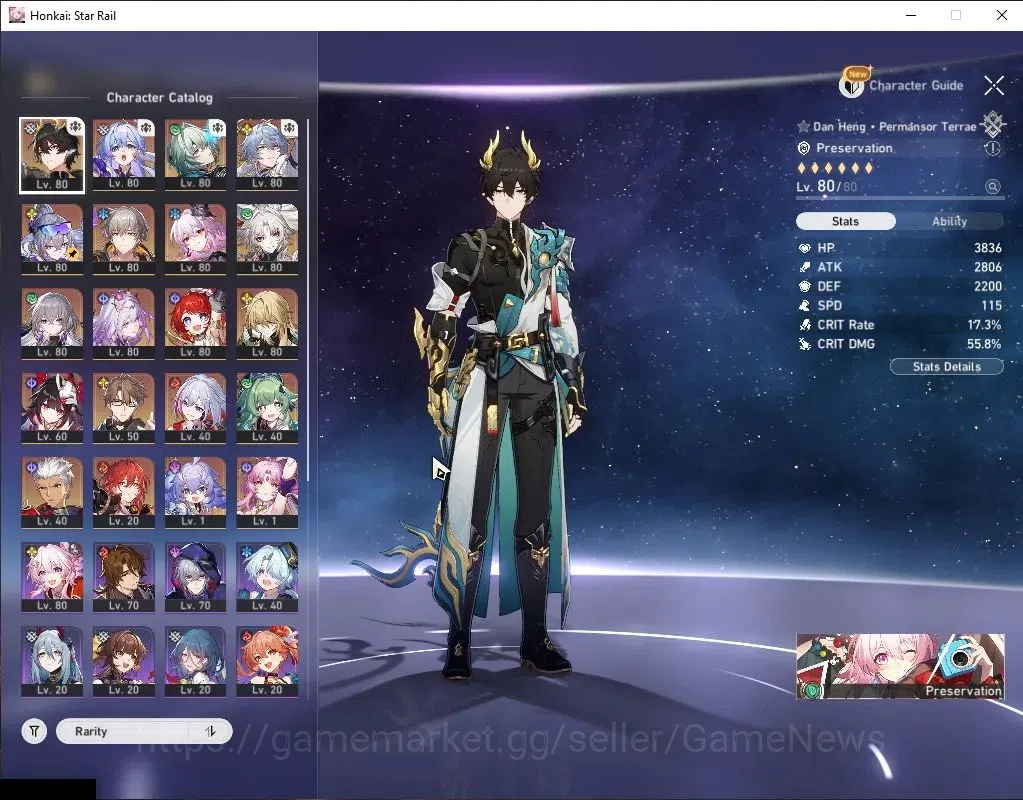 Honkai Star Rail Accounts Asia|TL 68|Free GI|15 Limited|[Castorice,Evernight image 4