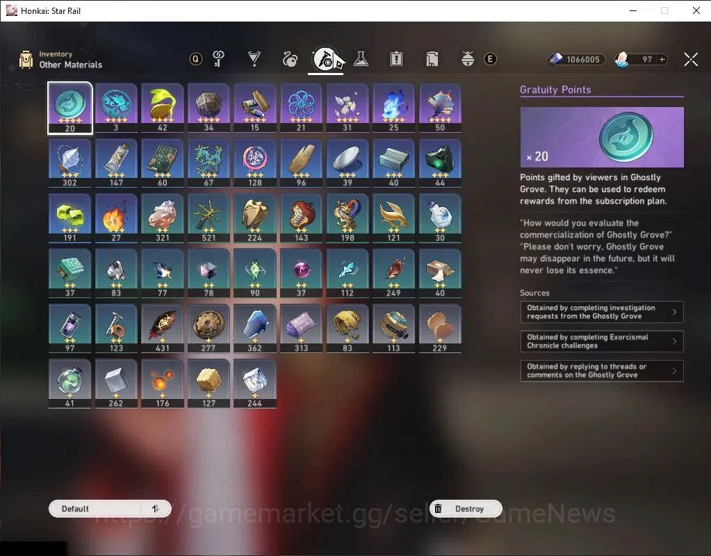 Honkai Star Rail Accounts Asia|TL 68|Free GI|15 Limited|[Castorice,Evernight image 9