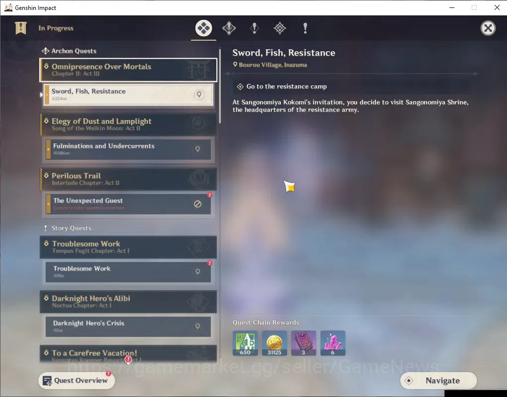 Genshin Impact Accounts ASIA|AR 52|2 Limited + 4(*5 Char Standard)|Mavuika image 12