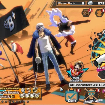 One Piece Bounty Rush Accounts Starter Global|3 EX|Winner Island Trafalgar Law,Daimyo of Kuri Kozuki Oden,King of the