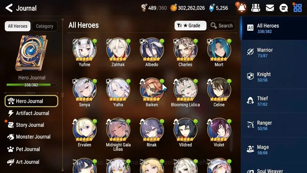 Epic Seven Accounts Collaboration Hero Global Verif END|53 ML(LOT Scales,BArunka,Harseti,Zio,Etc)+Many Colab 15