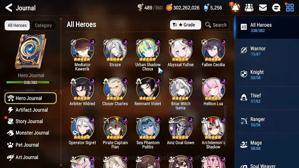 Epic Seven Accounts Collaboration Hero Global Verif END|53 ML(LOT Scales,BArunka,Harseti,Zio,Etc)+Many Colab 7