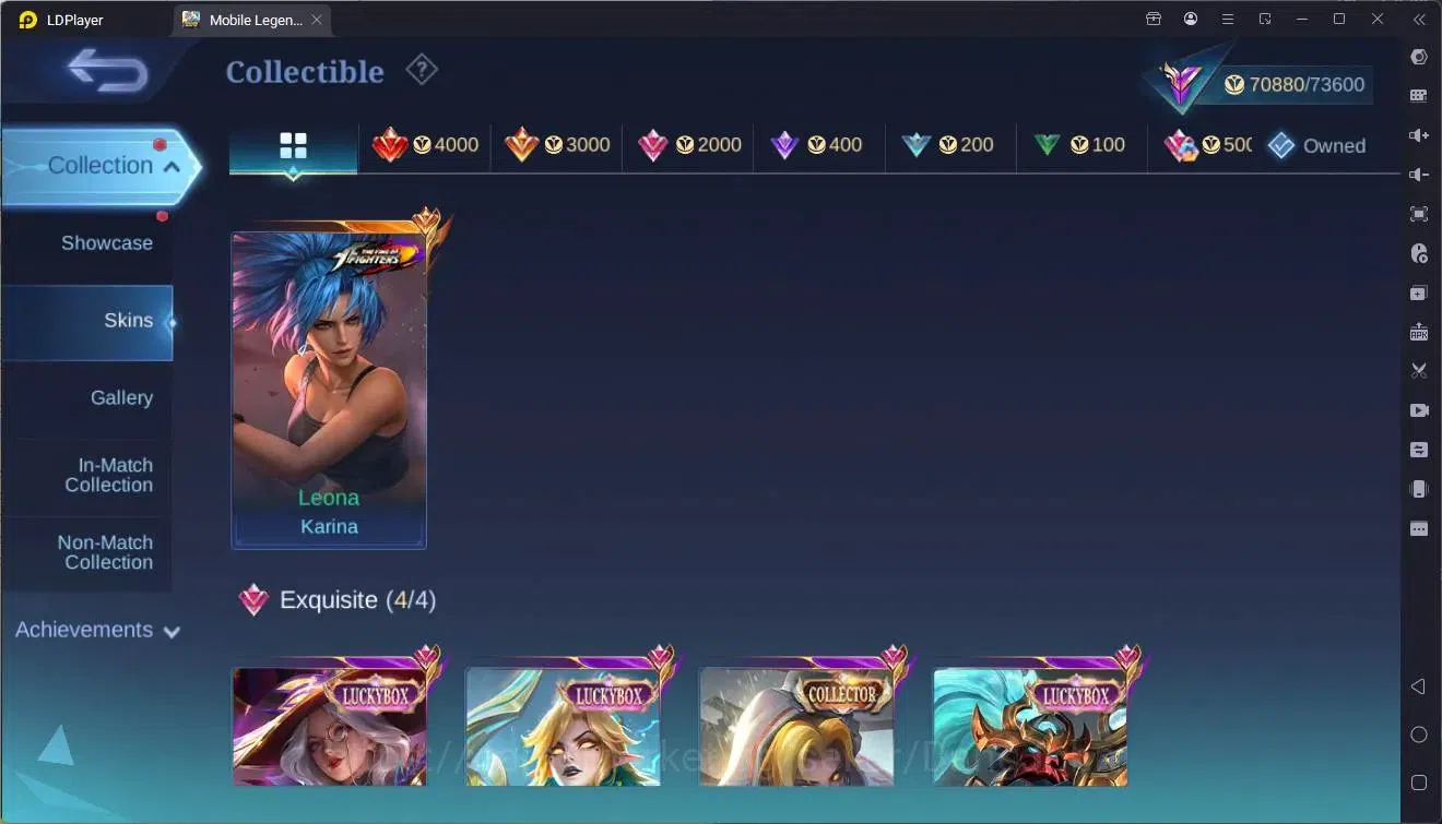 Mobile Legends: Bang Bang Accounts Global|Hero 117|Skin 279|Renowned|Legend Alu<Lesle image 10