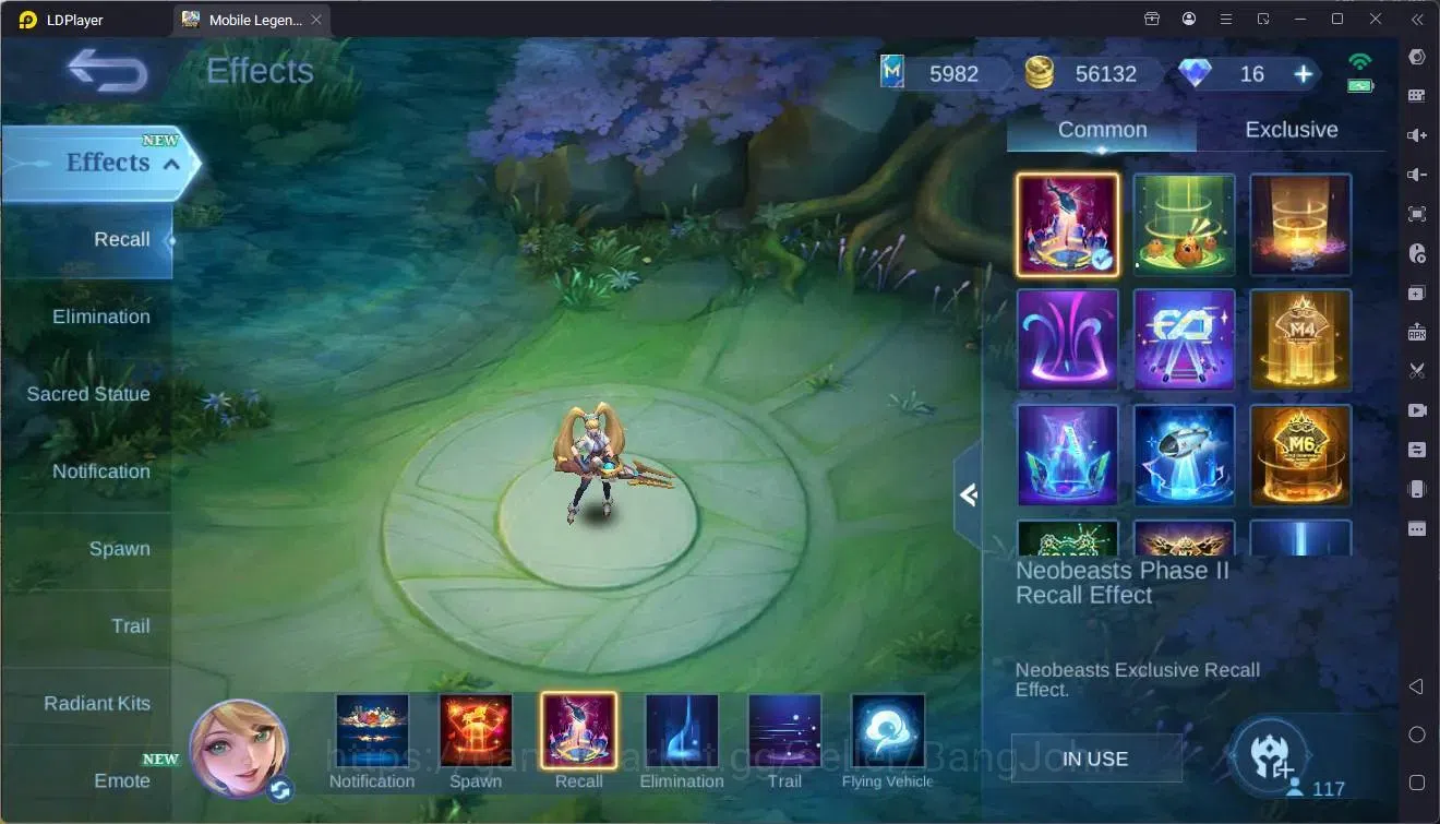 Mobile Legends: Bang Bang Accounts Global|Hero 117|Skin 279|Renowned|Legend Alu<Lesle image 12