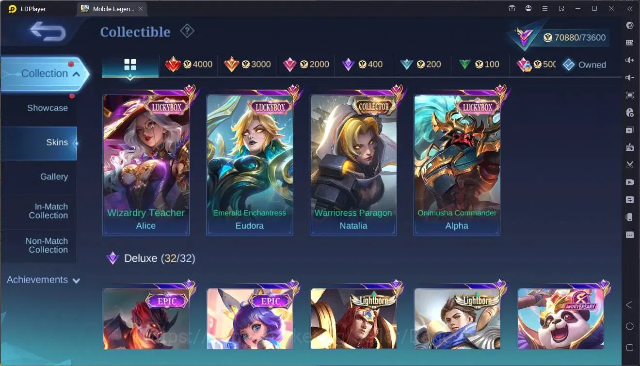 Mobile Legends: Bang Bang Accounts Global|Hero 117|Skin 279|Renowned|Legend Alu<Lesle image 9