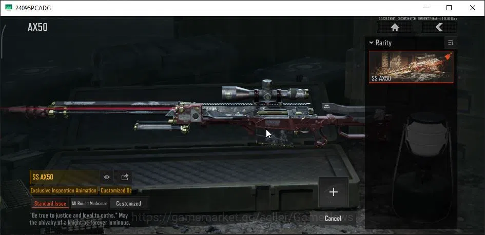 Arena Breakout Accounts MOBILE Lv30|SV 18M|CV 12M| AX50 SS |AKS-74U QS,AK1 image 5