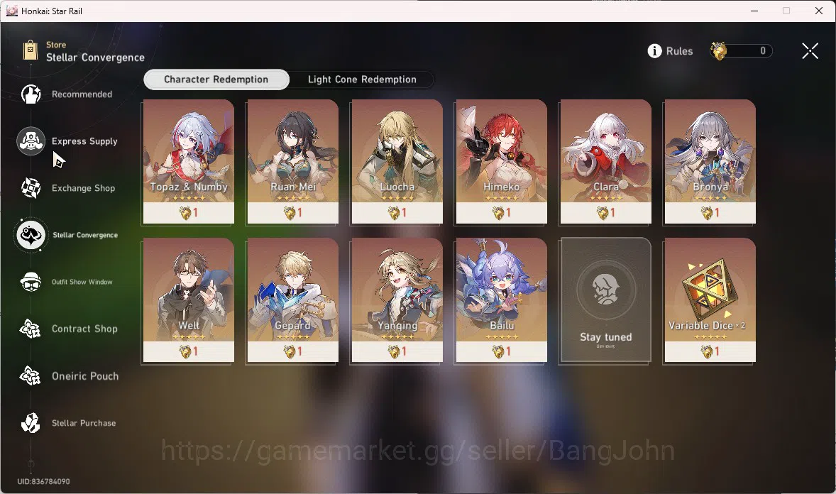 Honkai Star Rail Accounts ASIA | TL 70 | 14 LIMIT | MYDEI E2S1 | SPARKLE E1S image 13