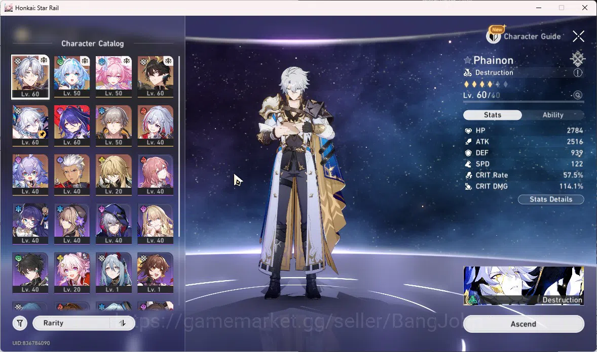 Honkai Star Rail Accounts ASIA | TL 70 | 14 LIMIT | MYDEI E2S1 | SPARKLE E1S image 2
