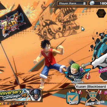 One Piece Bounty Rush Accounts Starter Global/Android|EX 3| 1k RD|King of the Pirates D.Luffy,BMO Kid&Law,FILM Zephyr|Rank