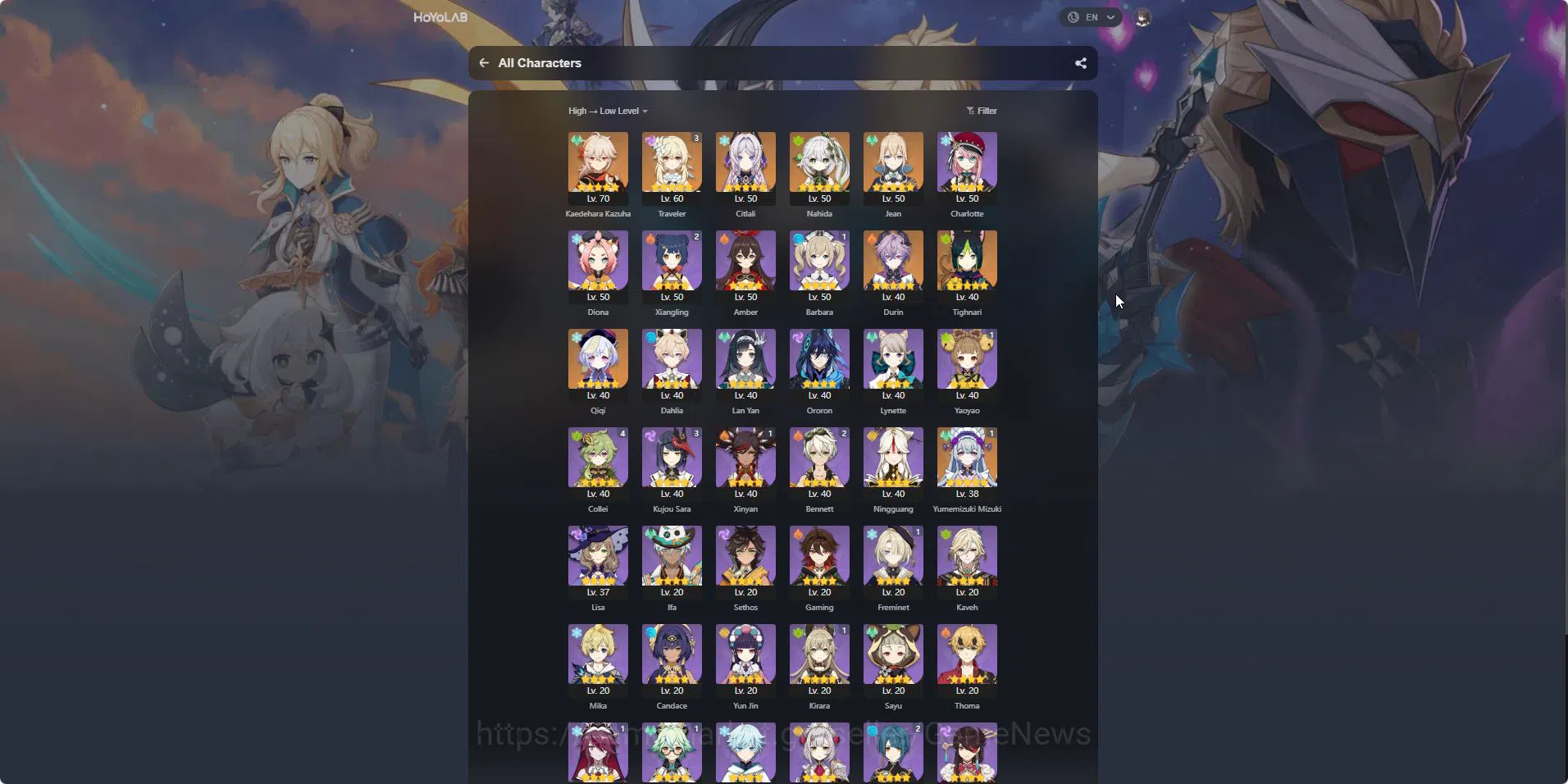 Honkai Star Rail Accounts EU+Asia|TL 65|Free GI|14 Limited|[Cyrene,Rappa]+Si image 13