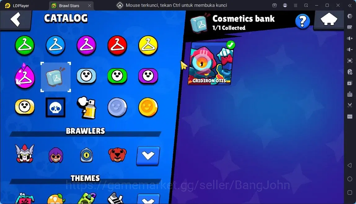 Brawl Stars Accounts Global |11 Brawler|1 Max Hypercharge(Shelly)|1120 Bling|9 Gems|1 Epic Skins,1 Mythic Skins| ProtectOff 9