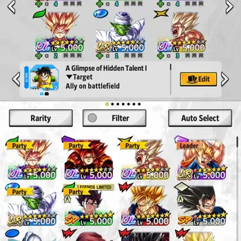 Dragon Ball Legends High-End Android | 4 ULTRAs (SS4 Gogeta, SSJ2 Gohan Youth,  image 1