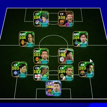 eFootball Accounts Legends & Iconic Players Android|Big Time Lionel Messi|15 Show Time Joan Garcia|36 Epic