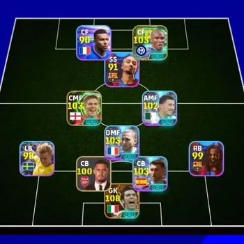 eFootball Accounts Legends & Iconic Players Android|Power 3158|Big Time Gianluigi Buffon '06|8 Epic Romario,Eric