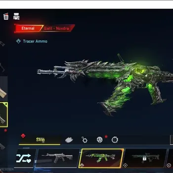 Blood Strike Accounts High-End ASIA|ETERNAL Galil Noxdra Lv3|4 Legendary HK416 Lava,AR97 Abyss,SCAR Abyss,M4A1 Venom|Log