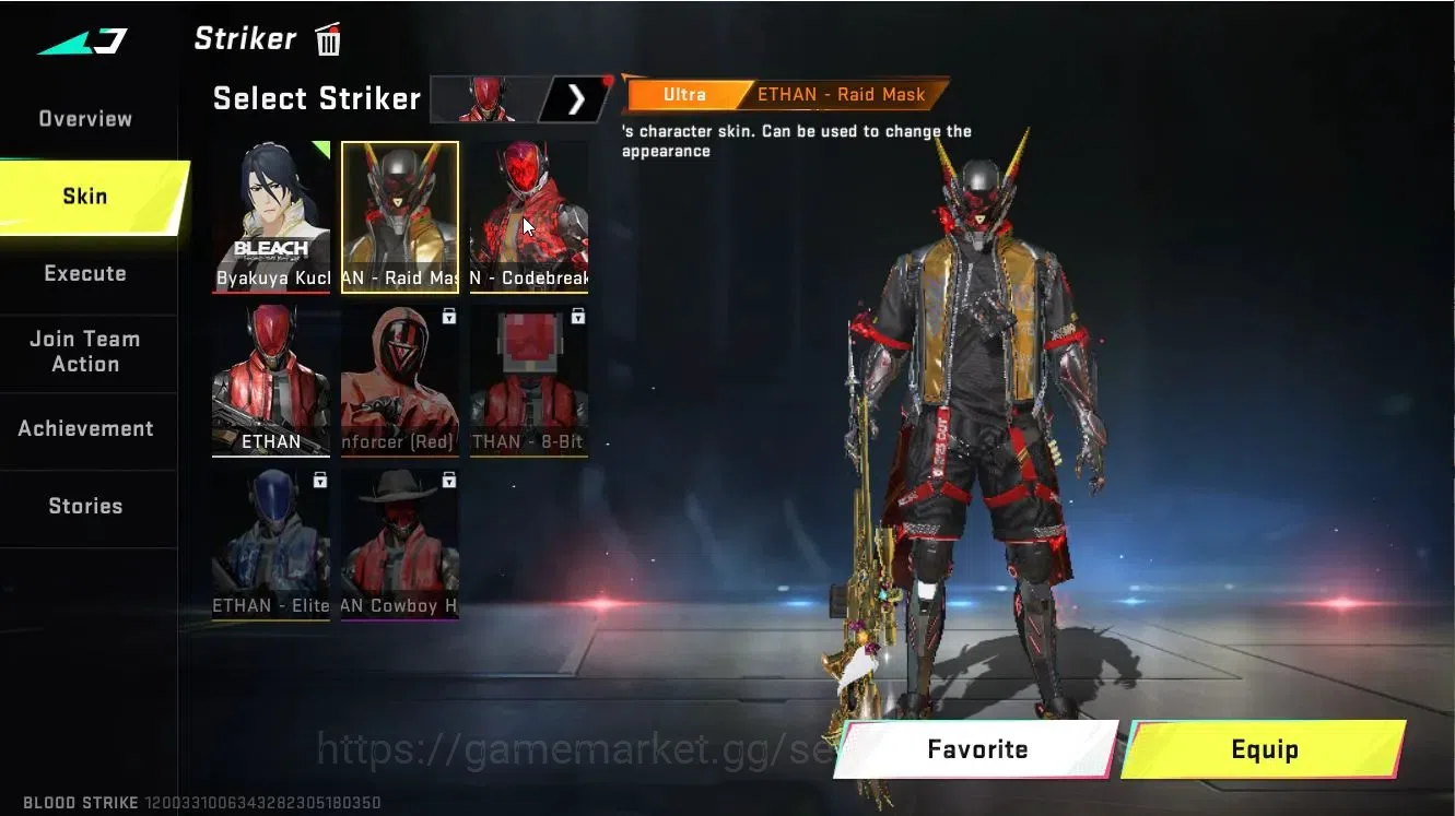 Blood Strike Accounts ASIA|ETERNAL [ZERO-Odashadow,DessertEagle]|ULTRA M image 8