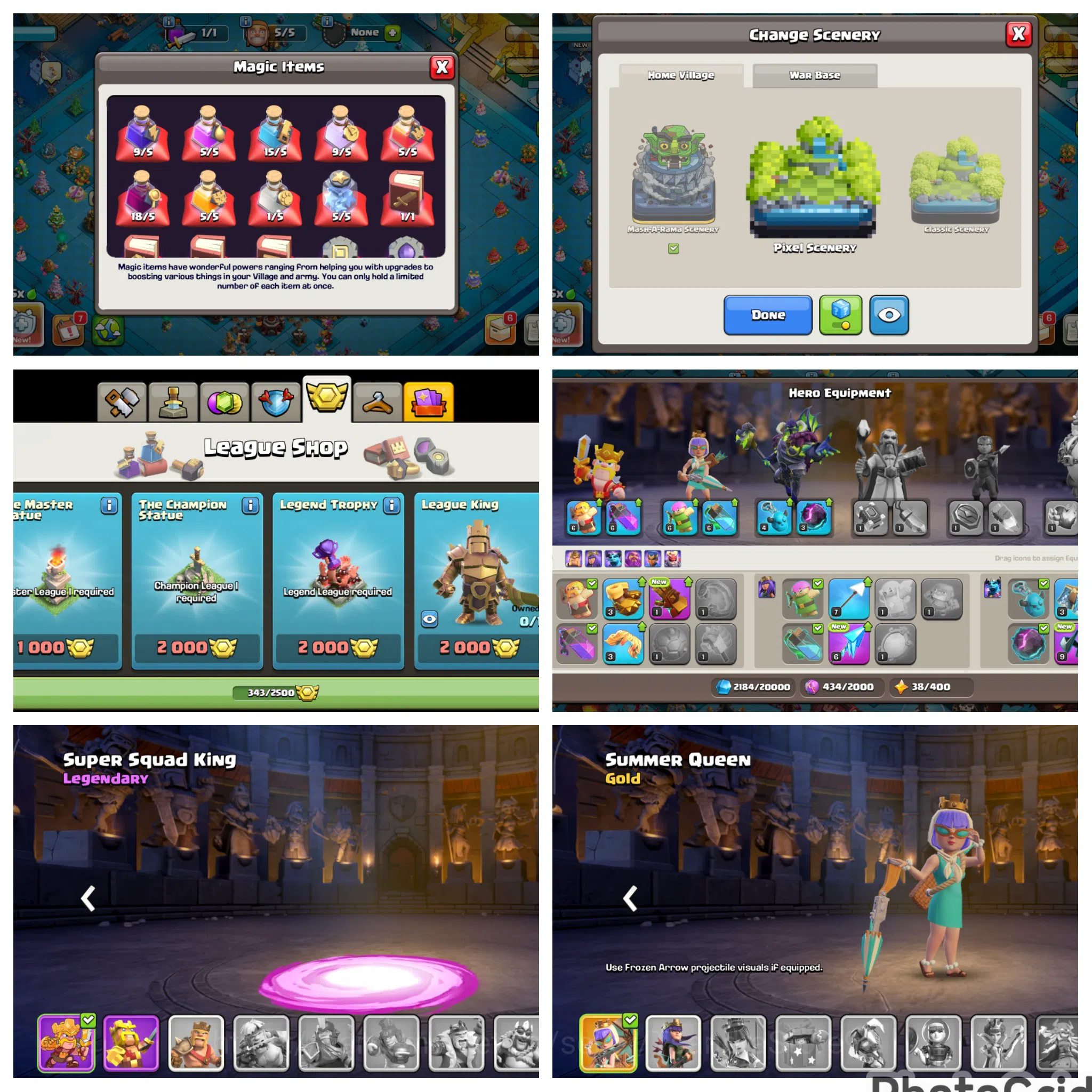 Clash of Clans Accounts High-End TH 10 MINIMAX NO WALL ENGINEREED MAXEDCOLLECTOR SUPER RARE LVL 102 ENGINEERED MAX|343 2