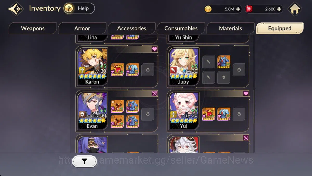 Seven Knights Re:Birth Accounts [Re:BIRTH]Global3000xxx|17 Legend,6 SPECIAL|TeoTc6 image 4