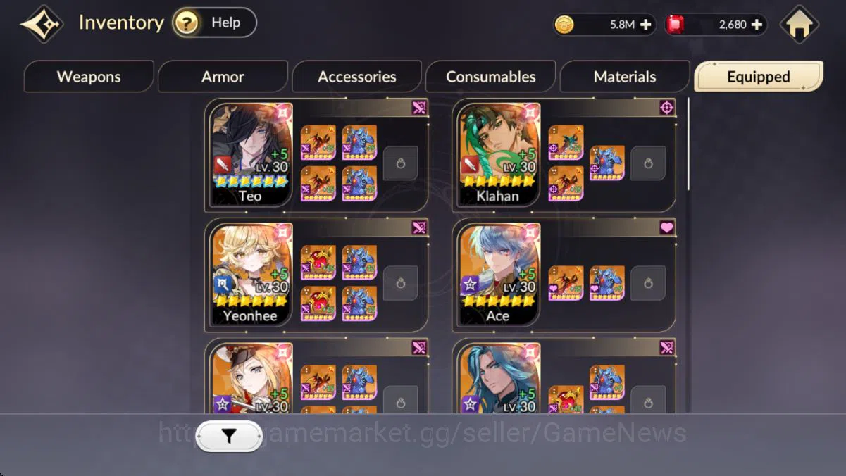Seven Knights Re:Birth Accounts [Re:BIRTH]Global3000xxx|17 Legend,6 SPECIAL|TeoTc6 image 6