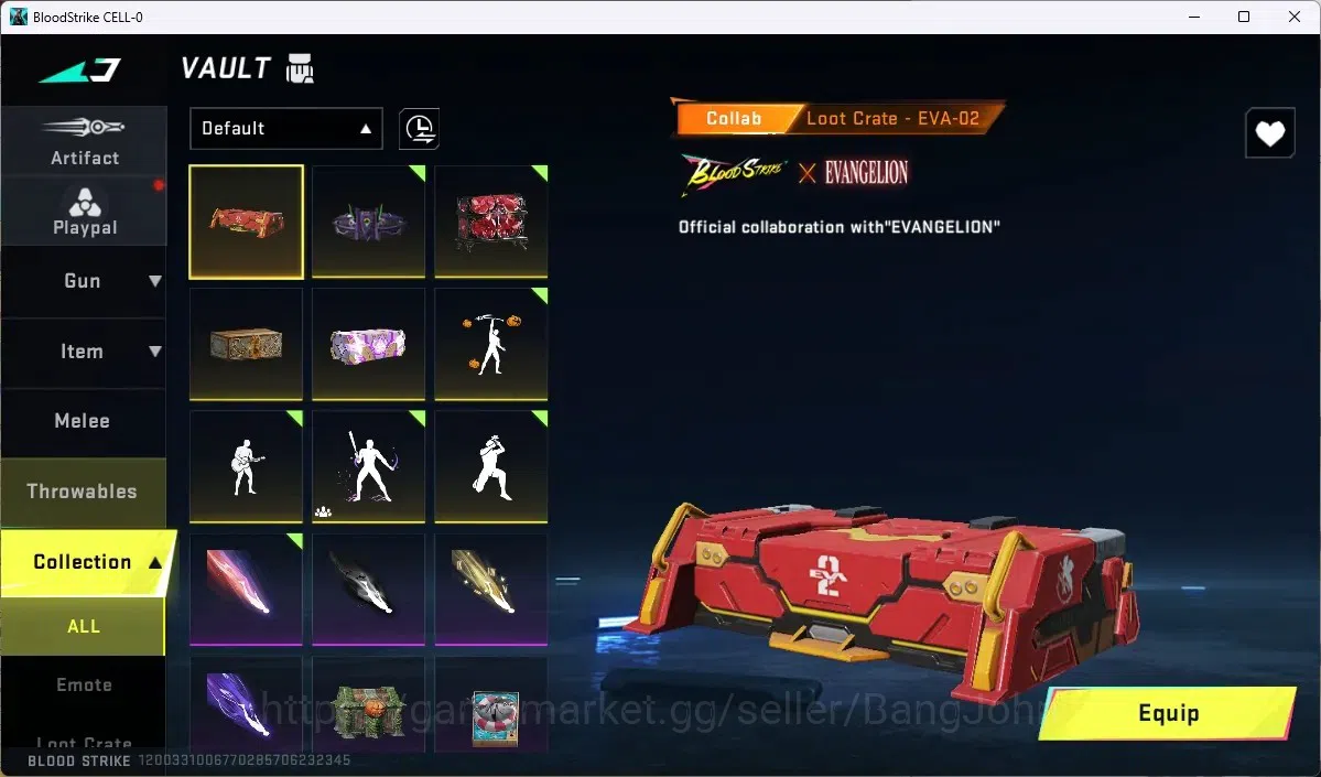 Blood Strike Accounts ASIA | 1 Ultra Guns Glock - Molten Core| EVA STRIK image 5