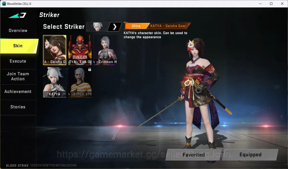 Blood Strike Accounts ASIA | 1 Ultra Guns Glock - Molten Core| EVA STRIK image 6