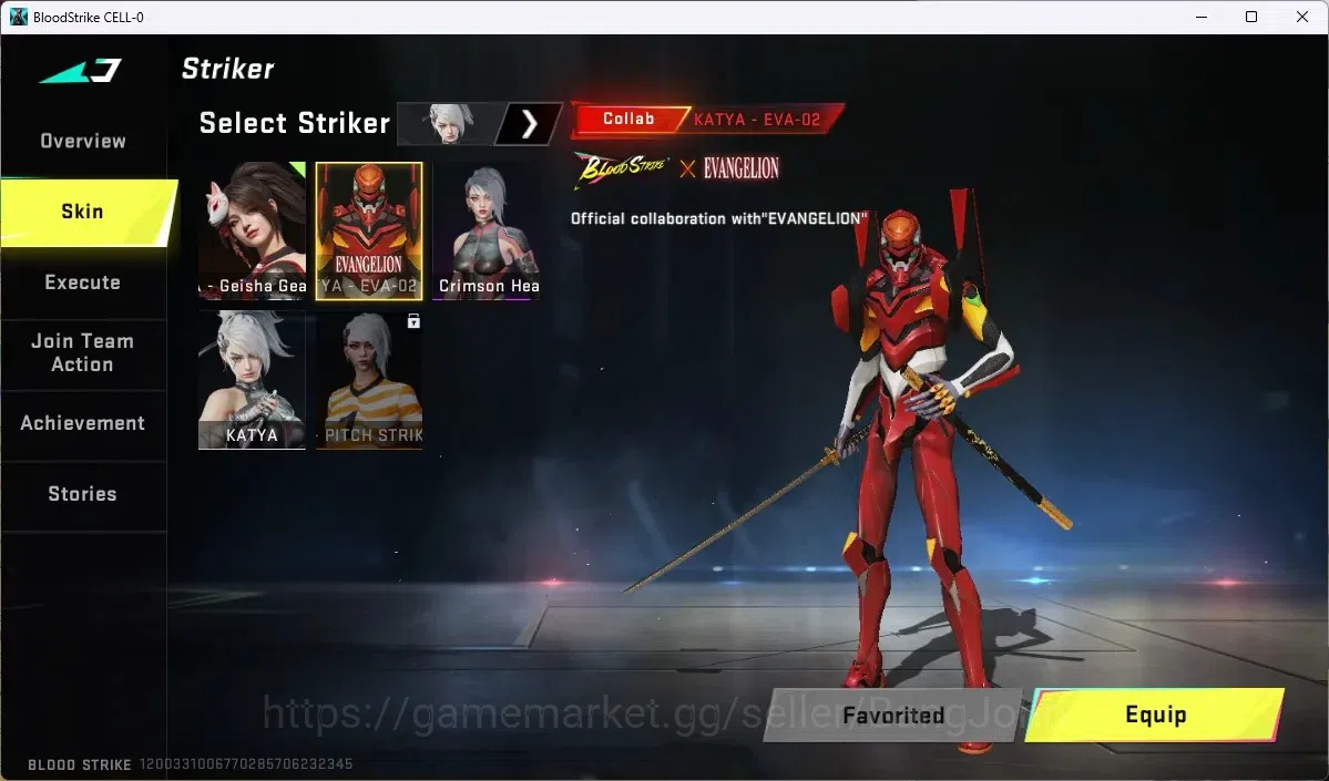 Blood Strike Accounts ASIA | 1 Ultra Guns Glock - Molten Core| EVA STRIK image 7