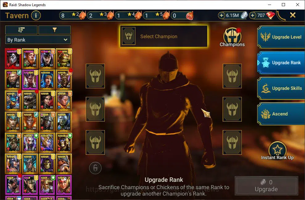 Raid: Shadow Legends Accounts Lv45 610K Power|1 Mythical (SLady Mikage)|22 Legen image 12