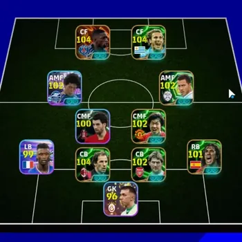 eFootball Accounts Legends & Iconic Players Android|Big Time Ousmane Dembele|Epic Diego Forlan,Park Ji Sung,Fernando