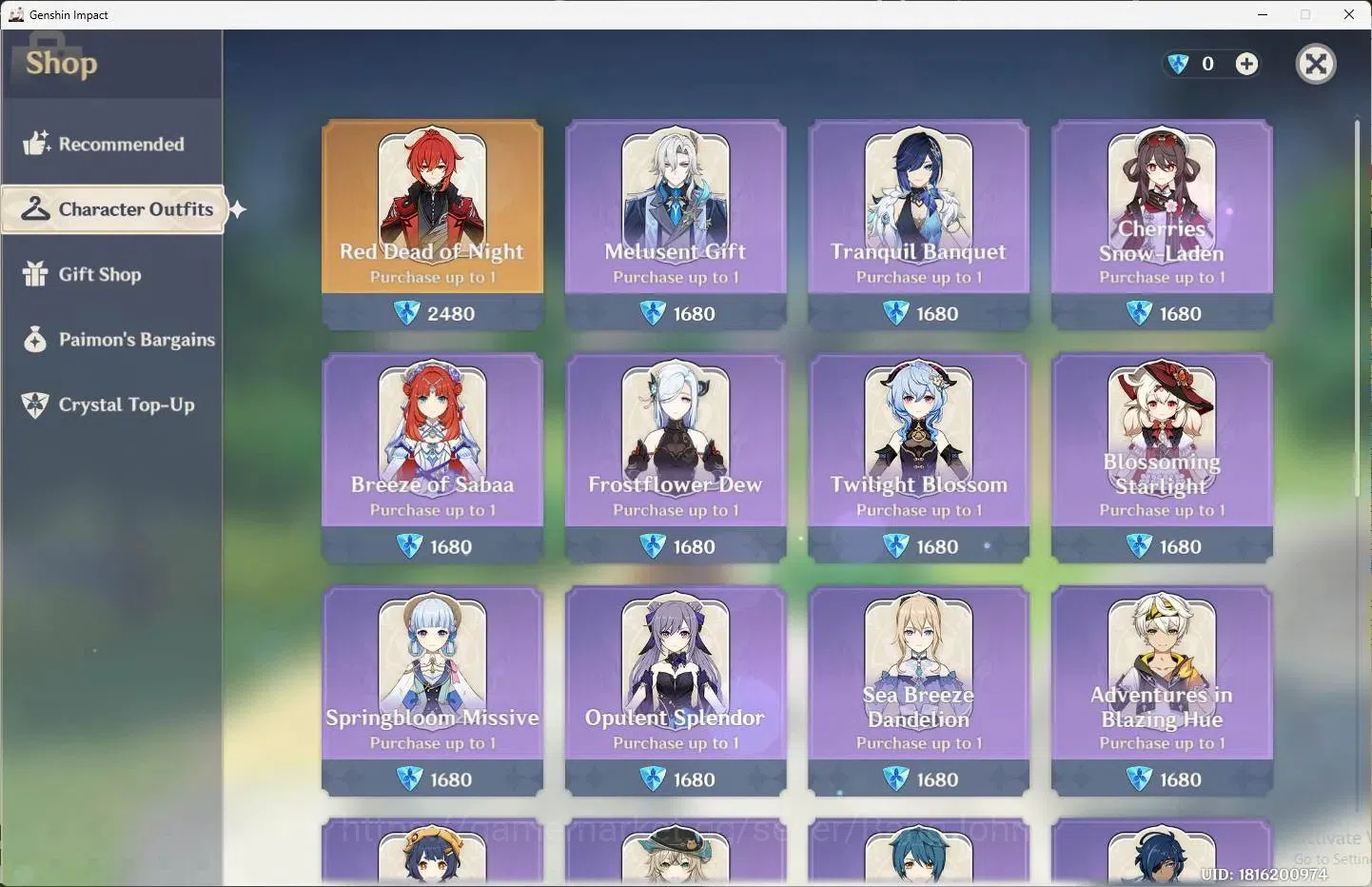 Genshin Impact Accounts ASIA | AR 57|6 Limit+1 Sign|Flins,Columbina,Zhongl image 7