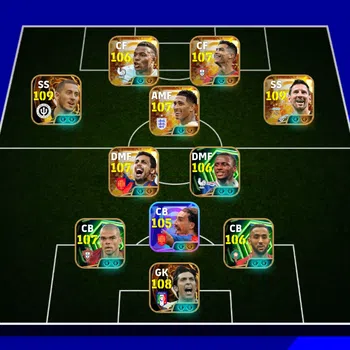 eFootball Accounts Legends & Iconic Players EFB MOBILE [TS 3315] | 5 BIG TIME WORLD CUP,BIG TIME BUFFON,BIG TIME  HAZARD AND
