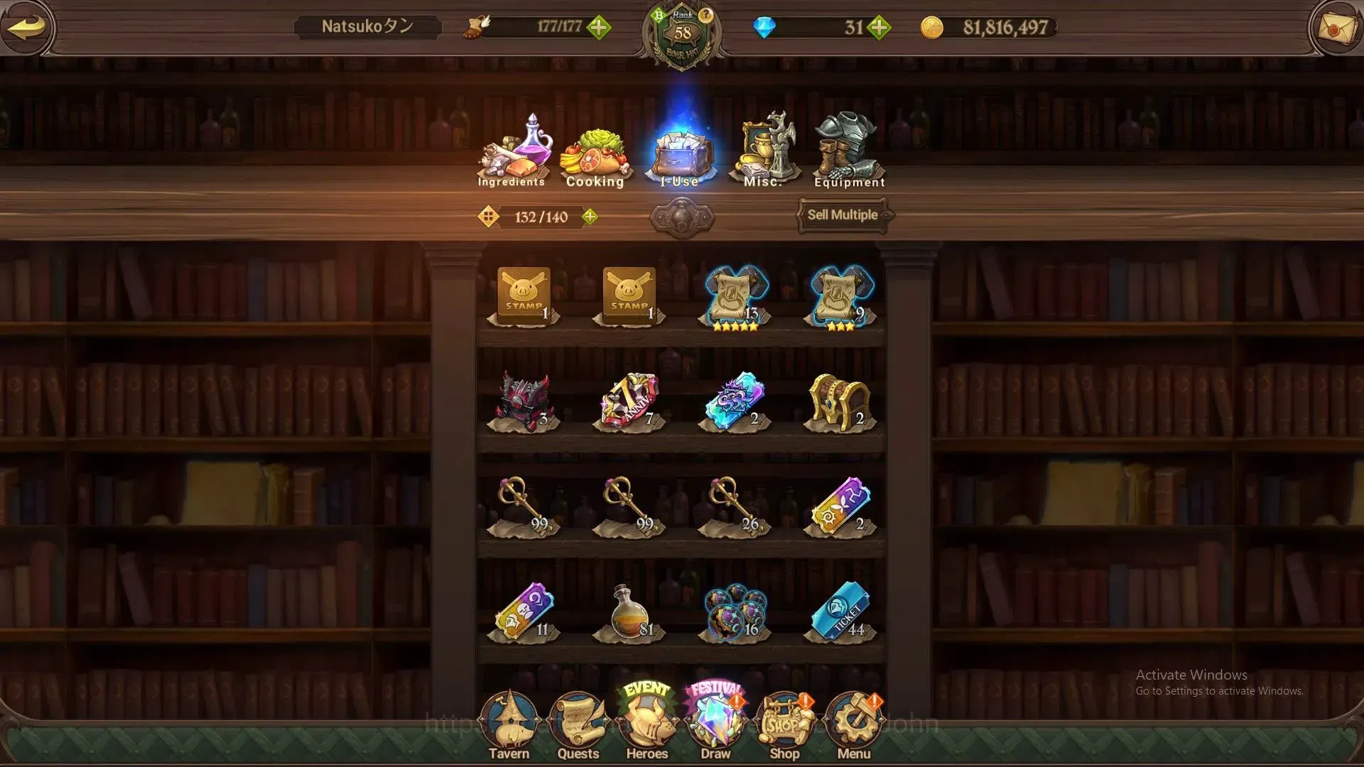 The Seven Deadly Sins: Grand Cross Accounts Global | 2.41M CC | 60 LS | LR Mesis 4/6 | UR Meno image 13
