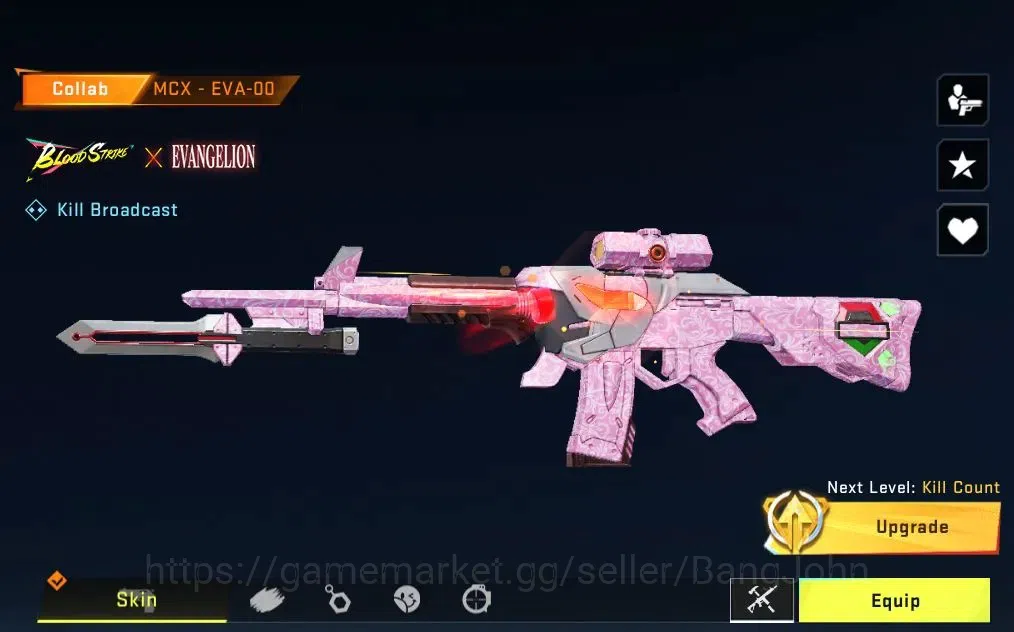 Blood Strike Accounts ASIA | 1 EVO MELEE: Spear - Freeze|1 EVO: M4A1 - T image 9