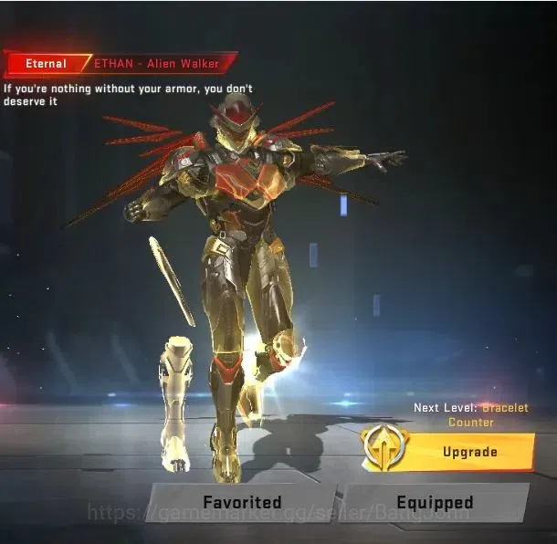 Blood Strike Accounts ASIA | Eternal ETHAN Alien Walker | Legendary MCX image 2