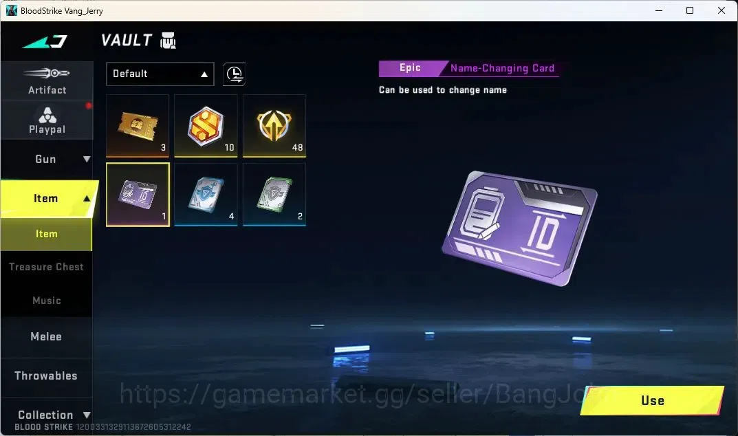 Blood Strike Accounts ASIA | Eternal ETHAN Alien Walker | Legendary MCX image 4