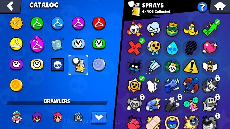 Brawl Stars Accounts 1047 Trophy | 18 Brawler 3 Max Lvl [Shelly,EMS,Bon image 10