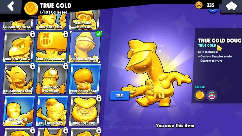 Brawl Stars Accounts 1047 Trophy | 18 Brawler 3 Max Lvl [Shelly,EMS,Bon image 12