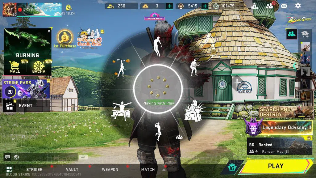 Blood Strike Accounts ASIA LVL 60 1 EVO + 3 ETHERNAL | EVO M4 | ETHER K image 1