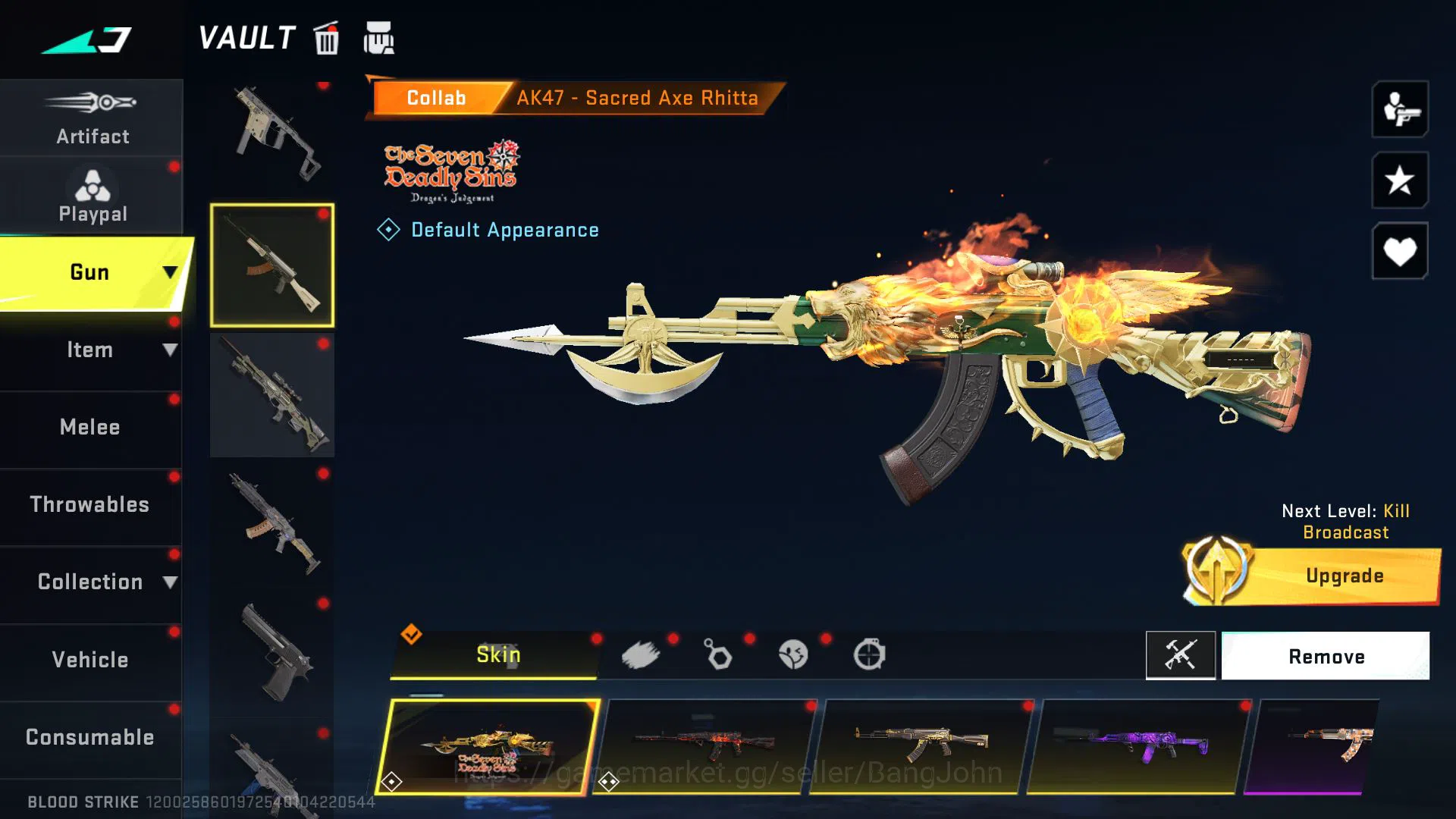 Blood Strike Accounts ASIA LVL 60 1 EVO + 3 ETHERNAL | EVO M4 | ETHER K image 17