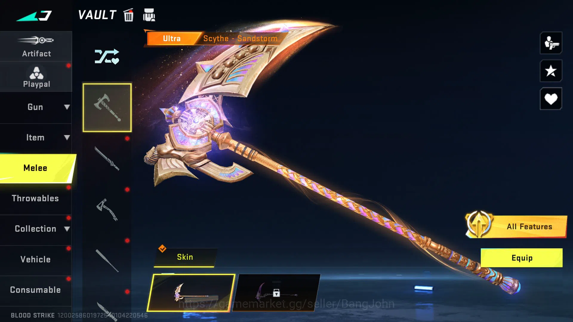 Blood Strike Accounts ASIA LVL 60 1 EVO + 3 ETHERNAL | EVO M4 | ETHER K image 8