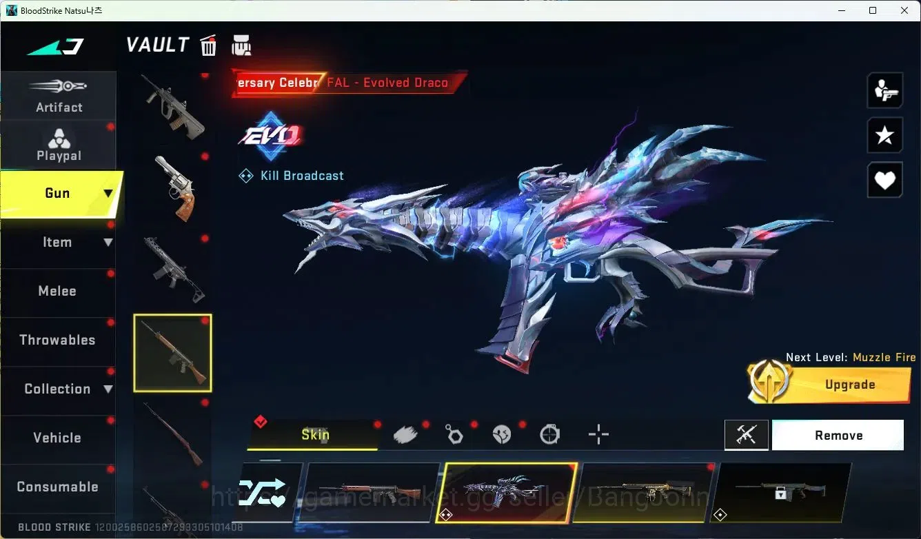 Blood Strike Accounts ASIA|COLLAB=LUCIAN,EMA|EVOLVED=FAL|ULTRA=M700,NOVA image 10