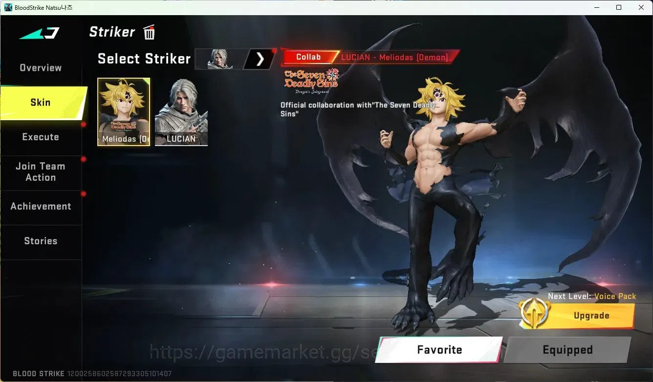 Blood Strike Accounts ASIA|COLLAB=LUCIAN,EMA|EVOLVED=FAL|ULTRA=M700,NOVA image 5