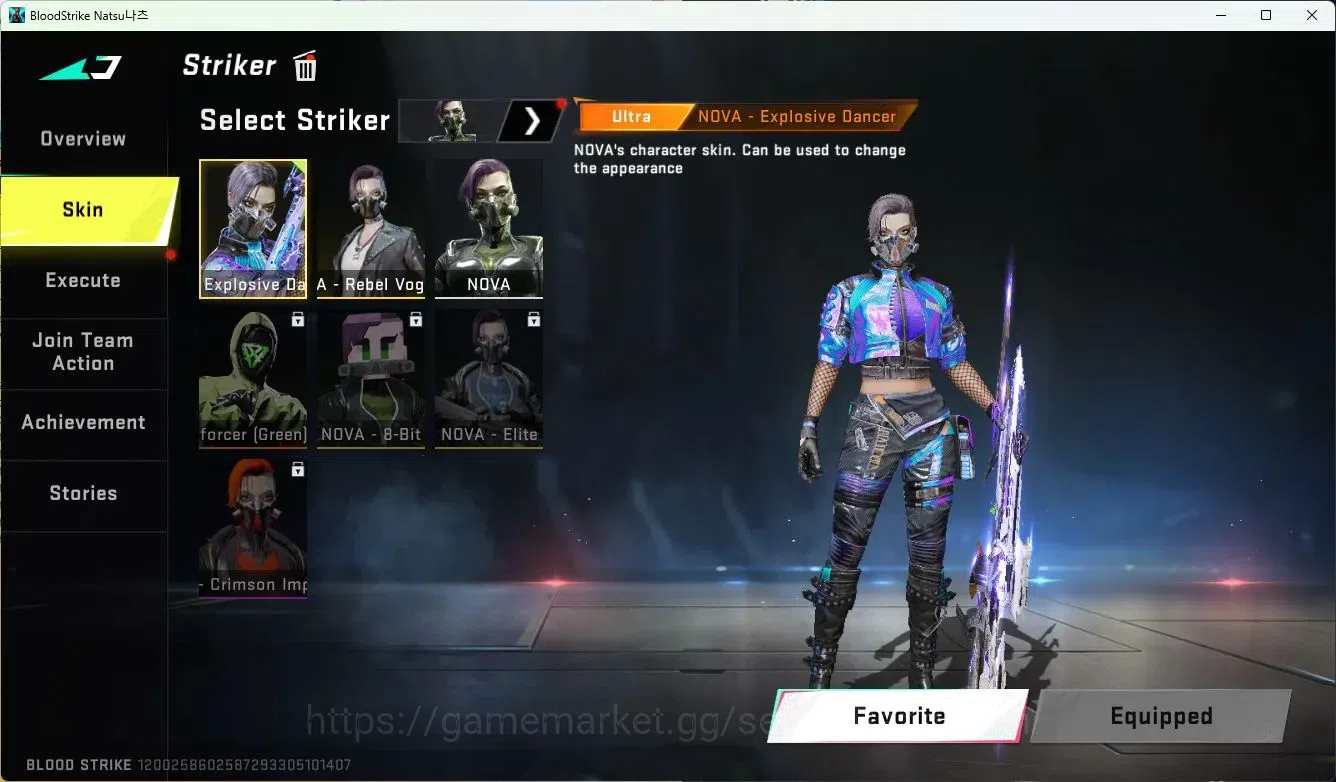 Blood Strike Accounts ASIA|COLLAB=LUCIAN,EMA|EVOLVED=FAL|ULTRA=M700,NOVA image 6