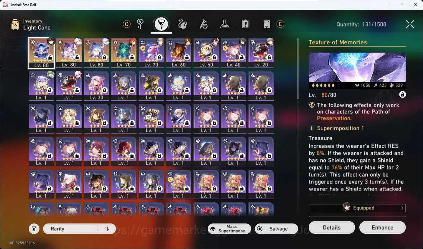 Honkai Star Rail Accounts ASIA|TL64|8 Limited|Evernight+Sign|Yao Guang+Sign| image 10