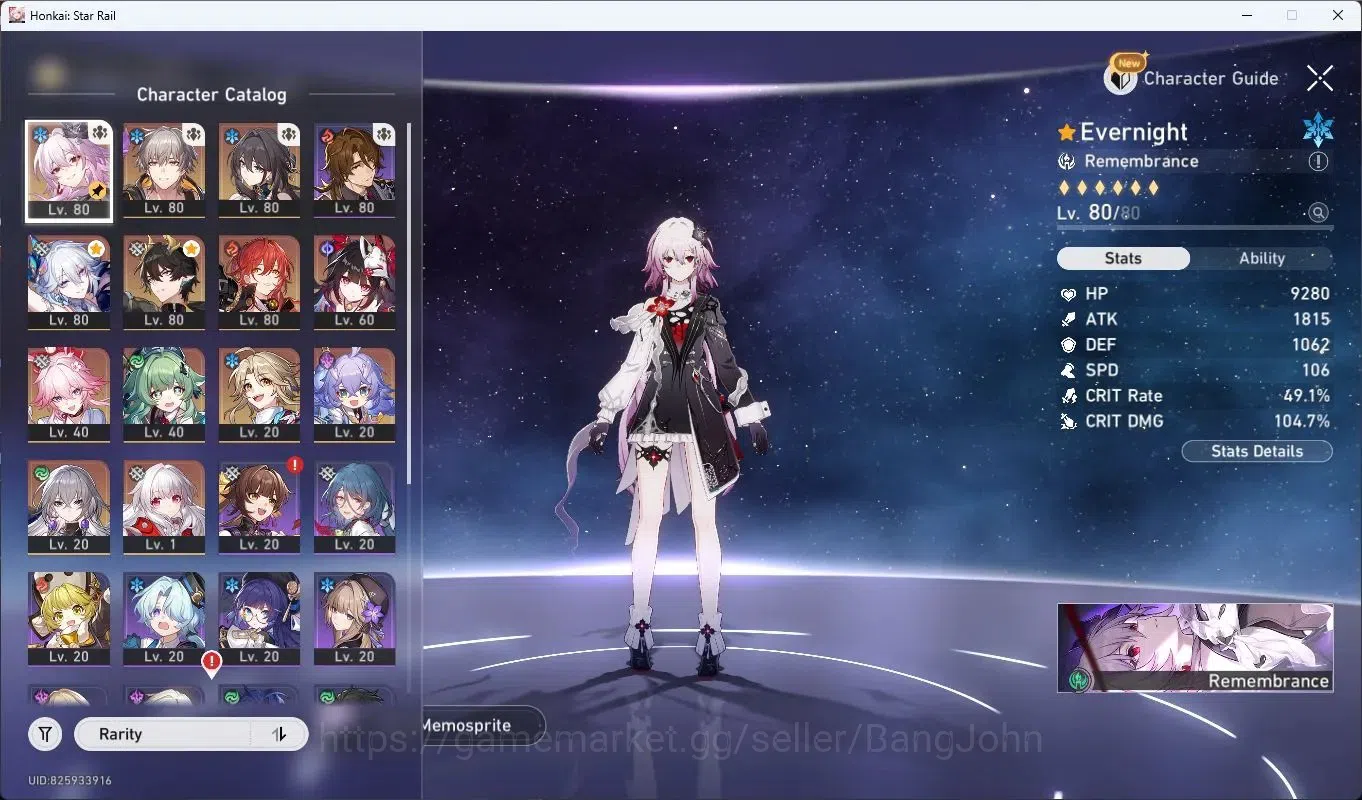 Honkai Star Rail Accounts ASIA|TL64|8 Limited|Evernight+Sign|Yao Guang+Sign| image 2