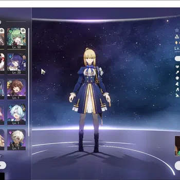 Honkai Star Rail Accounts Starter ASIA|TL 40|4 Limited| Saber,Gilgamesh,Huohuo,Yunli +1 STD Char (Welt) |Female