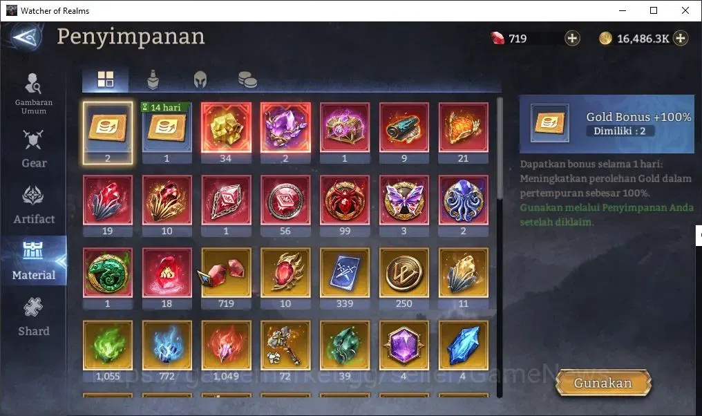 Watcher of Realms Accounts End-Game GLOBAL 60x|Lv73|4,4M Power|10 Lord[OrenA1,Prateus,Valderon,etc]+38 Legend[3 19