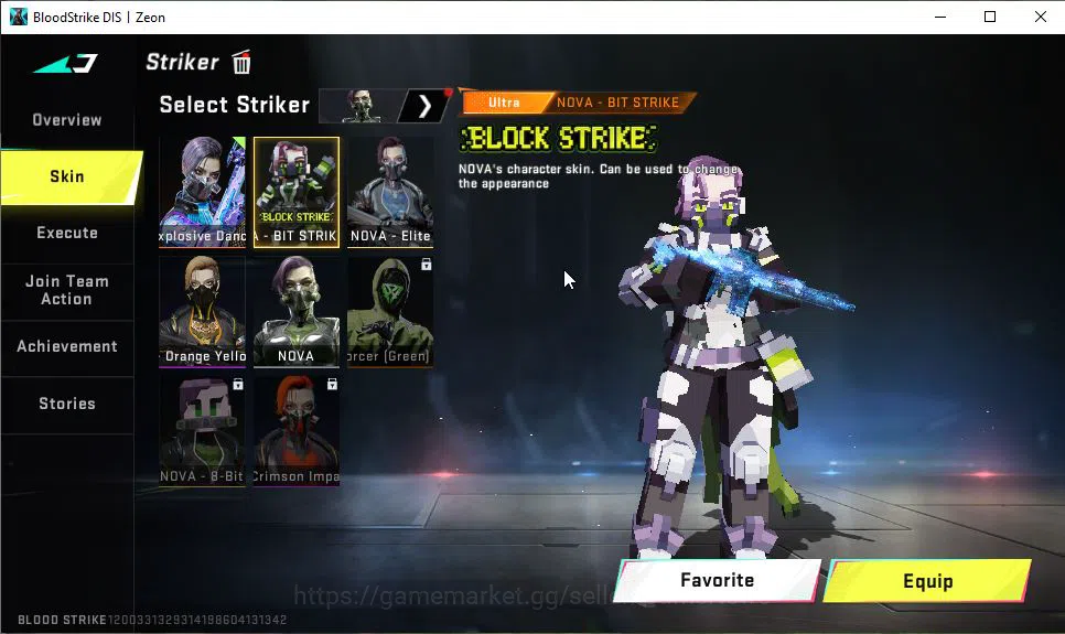 Blood Strike Accounts Mid-Tier ASIA|22 ULTRA[NOVA,MP5,Vector,URB,Etc]|Collab EVA[SCAR,MCX]+AOT[M4A1,FAL,KAG-6]|3 16