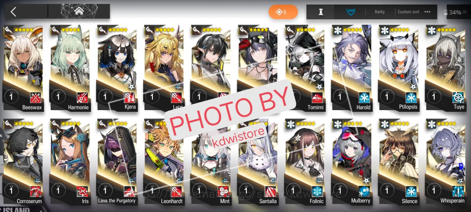 Arknights Accounts ARKNIGHTS | GLOBAL | LEVEL 95 image 1