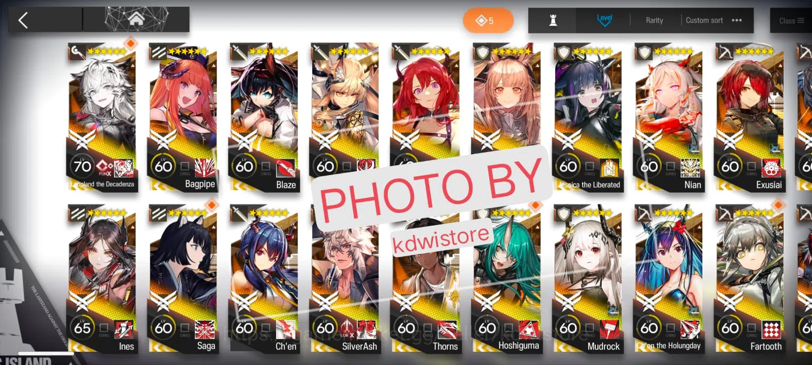 Arknights Accounts ARKNIGHTS | GLOBAL | LEVEL 95 image 2